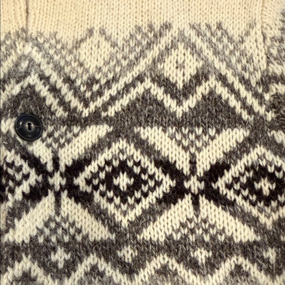 J. Crew Beige and Gray Cardigan Sweater - Picture 3 of 5